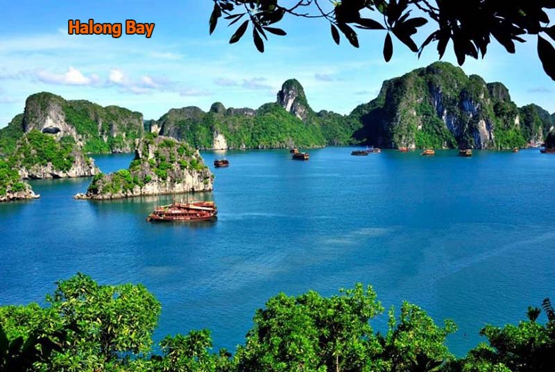 Halong Bay scenery