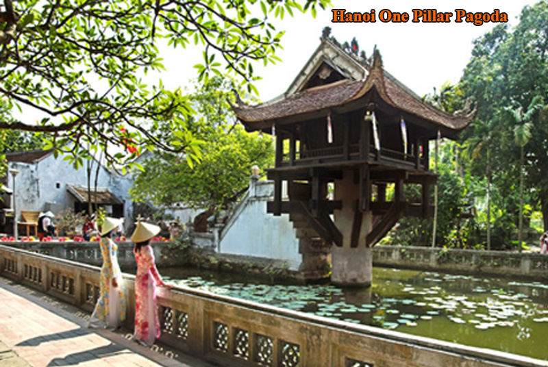 One Pilar Pagoda (a thousand years old)